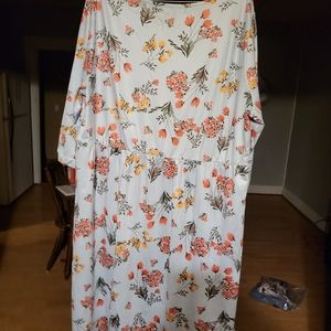 Allegra K floral dress size xl